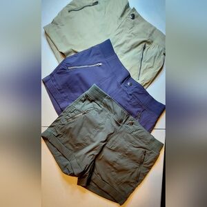 Tangerine 3 Pairs of Gray,Tan And Army Green Shorts
